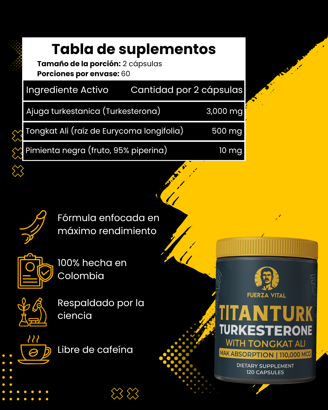TITANTURK® Solo para hombres de verdad