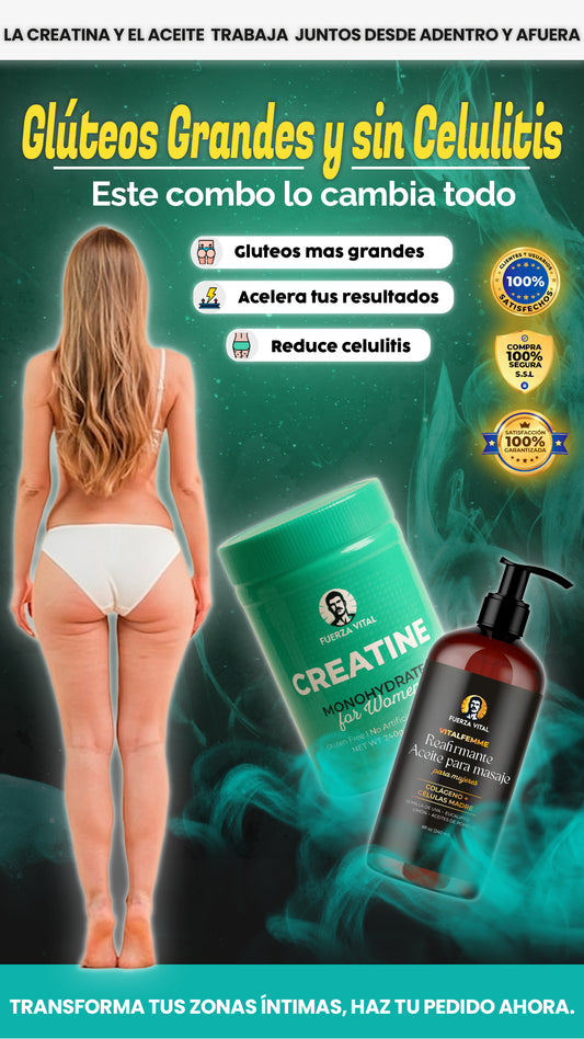 SUPERCOMBO| Cambia tu piel y tus curvas en menos tiempo